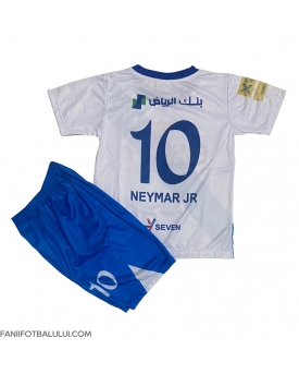 Al-Hilal Neymar Jr #10 Echipament de Fotbal Replică 2024-25 Copii Deplasare (+ Șorturi)